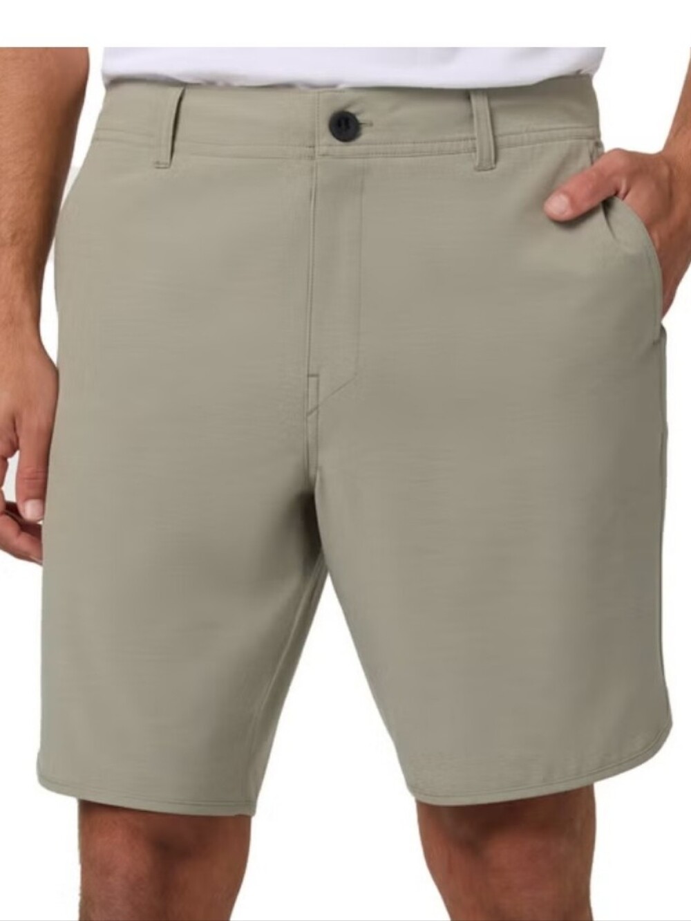 Hang Ten Men's Light Flat-Front Shorts
